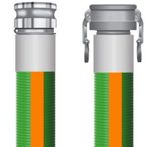 UHMW Chemical Hoses with Cam Stainless