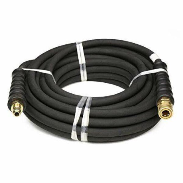 3/8 X 50' BLACK 4000PSI PW ASM MXMS QD
