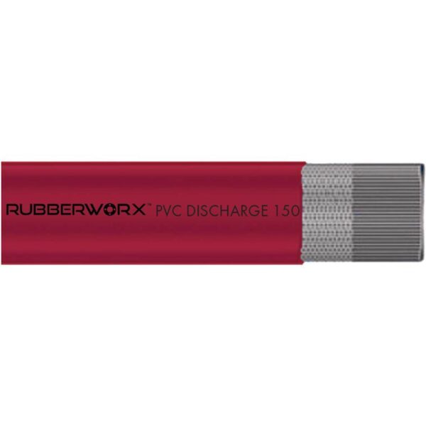 1 1/2" X 300' RED PVC LAYFLAT