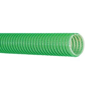 4" CLEAR/GREEN URETHANE DROP HOSE