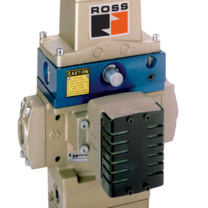 Double Valves with Pneumatic L-G Monitor, Ports 1/2 to 2 3573A4142W