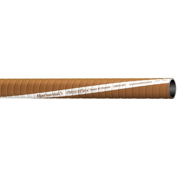 Extremeflex™ Brown, Chemrin Tube 150 PSI HOSE 1-1/2"x100'
