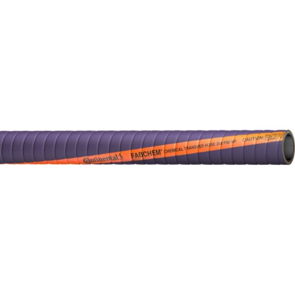 FABCHEM HOSE Purple, UHMWPE Tube 200 PSI 2"x100'