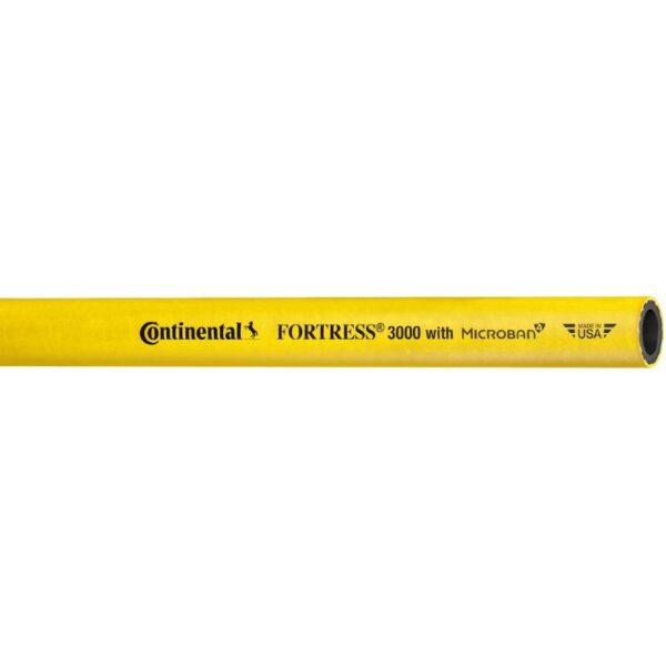 Fortress Hose with Microban Yellow, Carbryn™ Cover, 3000 PSI 1/2"x500'