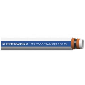 1 1/2" WHITE FDA HOSE WHITE NBR TUBE COR
