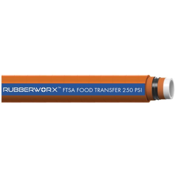 1 1/2" ORANGE FDA HOSE CIIR CRUSH RES