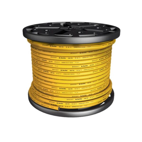 Gorilla Yellow 500 PSI HOSE 1-1/2"x300' Reel