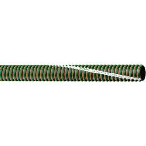 Infinity™ Fuel Drop Black / Orange & Green Helix 150 PSI 2" x 100'