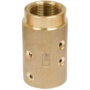 Brass Hose End with Nozzle Holder