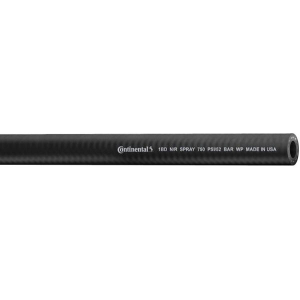 NR SPRAY HOSE Black, Nylon Silicone Free Tube 750 PSI 3/4"x500'