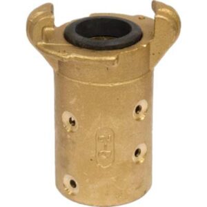 Brass Hose End with Crowfeet