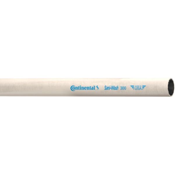 Sani-Wash™ Hose White, EPDM Rubber Cover, 300 PSI 1/2"x500'
