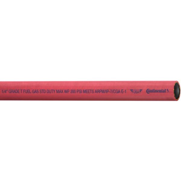 RIB SINGLE LINE GRADE HOSE T RED 1/4X700' RL