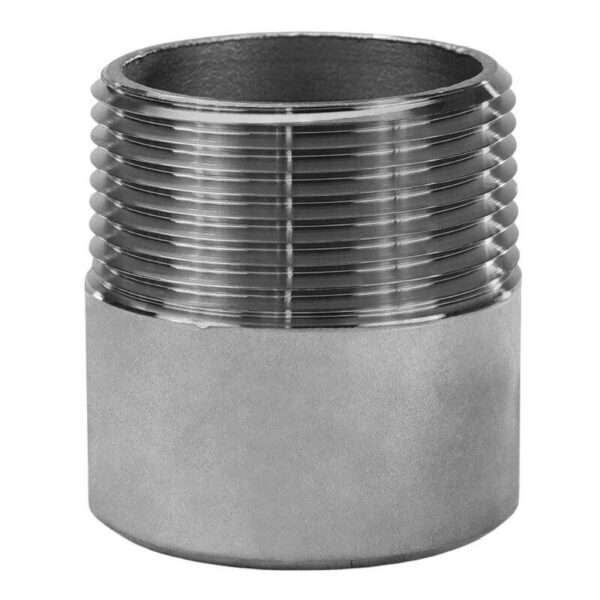 1/4" M-NPT TOE NIPPLE SCH 40 316SS