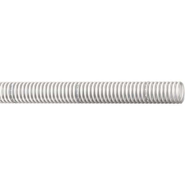 Velocity™ Beverage Hose Transfer White / Clear 1-1/2"x100'