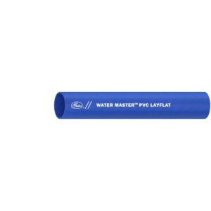 1-1/2X300 WTR PVC FLAT 75D BLU
