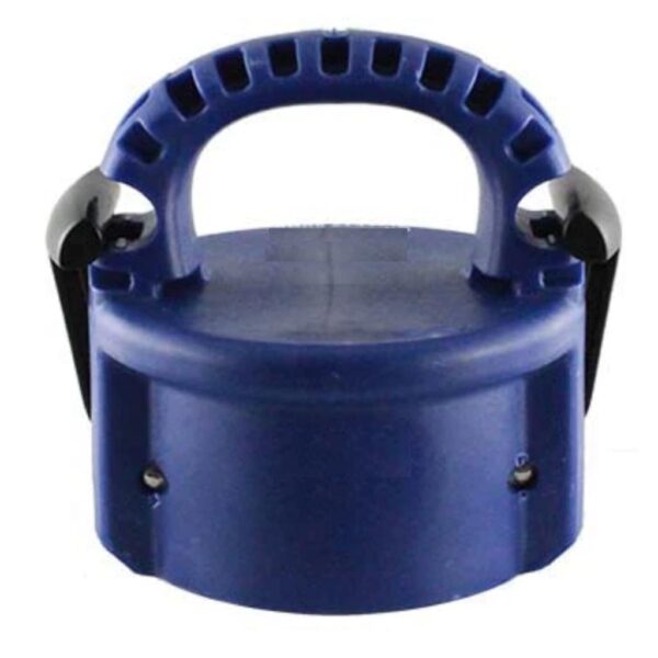2" XBUMP SAFETY DUST CAP-SANITARY BLUE